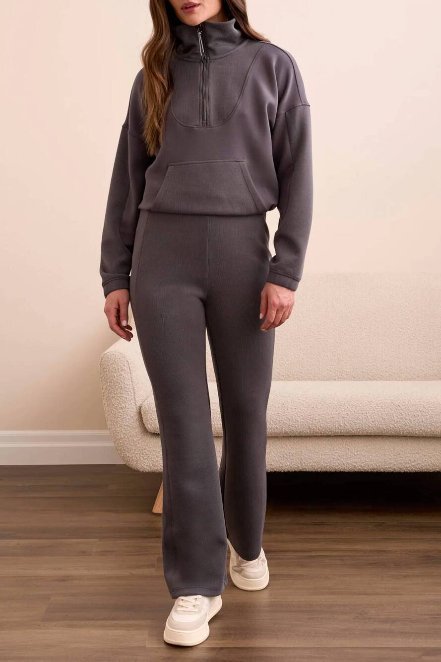 NEW TRIBAL poema pull-on pant in charcoal